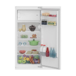 K&uuml;lmik Beko, integreeritav, 121,5 cm, 156/19 l, 35 dB, mehaaniline juhtimine, valge