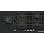 Bosch Serie 6 PPM9A6I40 hob Black Built-in 90 cm Gas 5 zone(s)