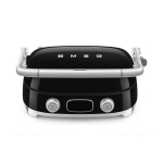 Lauagrill Smeg, 50`ndate stiil, must