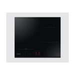 Pliidiplaat Samsung, 4 x induktsioon, 60 cm, must, faasitud servadega