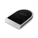 Lauapealne pliidiplaat Smeg, 1x induktsioon, 2100w, matt must