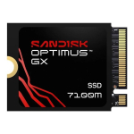SanDisk Optimus GX 7100M 1 TB M.2 PCI Express 4.0 NVMe TLC 3D NAND