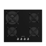 Pliidiplaat Smeg Classic, 4 x gaas, 60 cm, must