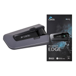 Cardo PT200001 motorcycle intercom 2 channels 1600 m Black