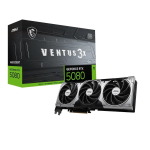 MSI RTX 5080 16G VENTUS 3X OC BLACK graphics card