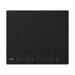 Pliidiplaat Whirlpool, 4 x induktsioon, flexi tsoon, 59 cm, matt must