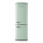 Ravanson LKK-315RM Retro Fridge 597 mm x 707 mm x 1943 mm | 315 l | Total No Frost | Energy Class E | mint