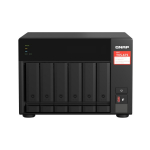 QNAP TVS-675 NAS Tower ZhaoXin KaiXian KX-6000 KX-U6580 8 GB DDR4 0 TB QuTS hero Black