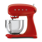 K&ouml;&ouml;gikombain Smeg, 50`ndate stiil, 800 W, punane