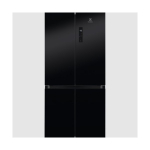 K&uuml;lmik Electrolux, Side-by-side, 190 cm, 343/179 l, 39 dB, puutetundlik, NoFrost, l&auml;ikiv must