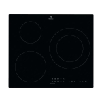 Pliidiplaat Electrolux, 3 x Induktsioon, 60 cm, Hob2Hood, must, l&otilde;igatud serv