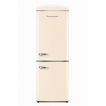 Ravanson LKK-315RM Retro Fridge 597 mm x 707 mm x 1943 mm | 315 l | Total No Frost | Energy Class E | Cream