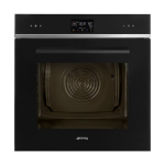 Auru-kombiahi Smeg Selezione, aurupuhastus, A, 68 l, auruprogramm, must