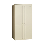 K&uuml;lmik Smeg Colonial, 187 cm, 385/196 l, 39 dB, elektrooniline juhtimine, NoFrost, kreem