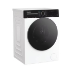Pesumasin Whirlpool, eestlaetav, 10 kg, 1400 p/min, inverter, valge/must