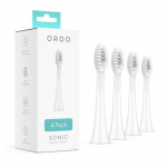 Ordo Sonic+ elektrilise hambaharja otsikud (4tk) &ndash; White Silver