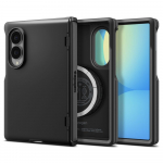 &Uuml;mbris Slim Armor Pro (MagFit), Samsung Galaxy Fold8, must, Qi2/MagSafe toega, Spigen