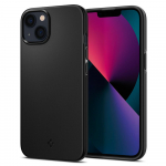 Kaitse&uuml;mbris Thin Fit, Apple iPhone 13, &otilde;huke, must, Spigen