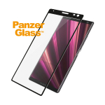 Ekraanikaitseklaas Sony Xperia 10 Plus, musta &auml;&auml;rega, PanzerGlass