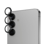 Tagakaamerate kaitseklaasid Hoops, Samsung Galaxy S25+, must, PanzerGlass
