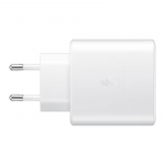 Toalaadija USB-C otsikuga (adapter 45W + USB-C kaabel 5A 1m), valge, Super Fast Charging 2.0 kiirlaadimine, Samsung