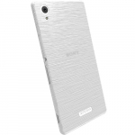 Kaitse&uuml;mbris FrostCover, Sony Xperia M4 Aqua / M4 Aqua Dual, valge / l&auml;bipaistev, Krusell