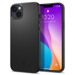 Kaitse&uuml;mbris Thin Fit, Apple iPhone 14 Plus, must, &otilde;huke, Spigen