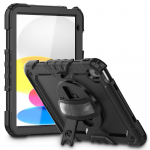 Kaitse&uuml;mbris Solid360, Apple iPad 11" (2025) / iPad 10.9" (2022), must, Tech-Protect
