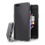 Kaitse&uuml;mbris Fusion, OnePlus 5, l&auml;bipaistev, Ringke