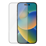 Kaitseklaas Apple iPhone 14 Pro, musta &auml;&auml;rega, PanzerGlass