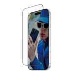 Kiirpaigaldusega kaitseklaas Apple iPhone 17 Pro, musta &auml;&auml;rega, Ultra-Wide Fit, PanzerGlass