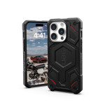 Kaitse&uuml;mbris Monarch Pro MagSafe, Apple iPhone 15 Pro, Kevlar must, Urban Armor Gear (UAG)