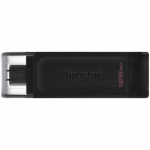 M&auml;lupulk DataTraveler 70, 128GB, USB-C 3.2, must, Kingston