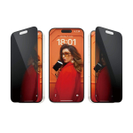 Kaitseklaas privaatsusfiltriga Apple iPhone 15 Pro, Ultra-Wide Fit, PanzerGlass