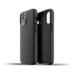 Kaitse&uuml;mbris Apple iPhone 13 mini, naturaalsest nahast, must, Mujjo