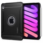 Kaitse&uuml;mbris Rugged Armor, Apple iPad mini (2024/2021), must, Spigen