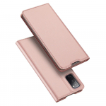 Kaitse&uuml;mbris kaanega Skin Pro, Samsung Galaxy S20 FE, roosakuldne, Dux Ducis