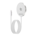 Juhtmevaba laadija Qi2 25W, valge, MagSafe &uuml;hilduv, PW29, Mobile Origin