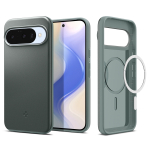 Kaitse&uuml;mbris Thin Fit (MagFit), Google Pixel 10 Pro / Pixel 10, tumeroheline, Qi2/MagSafe &uuml;hilduv, Spigen