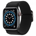 Kellarihm Lite Fit, Apple Watch Series 9 / 8 / 7 / 6 / 5 / 4 / SE (2022) / SE / Ultra / Ultra 2 (42 / 44 / 45 / 49 mm), must, Spigen