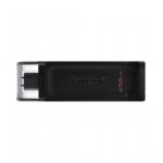M&auml;lupulk DataTraveler 70, 256GB, USB-C 3.2, must, Kingston