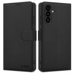 Kaitse&uuml;mbris kaanega Wallet, Samsung Galaxy A26 5G / A17 / A17 5G, must, Tech-Protect