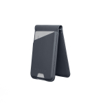 Kaarditasku tugijalaga Apple MagSafe magnetkinnitusega, sinakashall, naturaalsest nahast, Mujjo