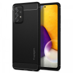 Kaitse&uuml;mbris Rugged Armor, Samsung Galaxy A72, must, Spigen