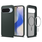 Kaitse&uuml;mbris Liquid Air (MagFit), Google Pixel 10 Pro / Pixel 10, tumeroheline, Qi2/MagSafe &uuml;hilduv, Spigen