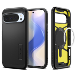 Kaitse&uuml;mbris Tough Armor AI (MagFit), Google Pixel 10 Pro XL, must, tugijalaga, Qi2/MagSafe &uuml;hilduv, Spigen