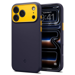 &Uuml;mbris Nano Pop (MagFit), Apple iPhone 18 Pro Max / iPhone 17 Pro Max, tumesinine kollasega, MagSafe &uuml;hilduv, Spigen