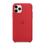 Kaitse&uuml;mbris Silicone Case, Apple iPhone 11 Pro, silikoonist, punane, Apple