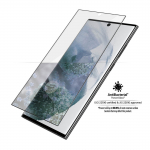 Kaitseklaas Samsung Galaxy S22 Ultra 5G, &uuml;mbrises&otilde;bralik, musta &auml;&auml;rega, PanzerGlass