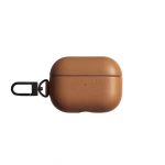 Kaitse&uuml;mbris Apple AirPods Pro (2.gen), pruun, naturaalsest nahast, Mujjo